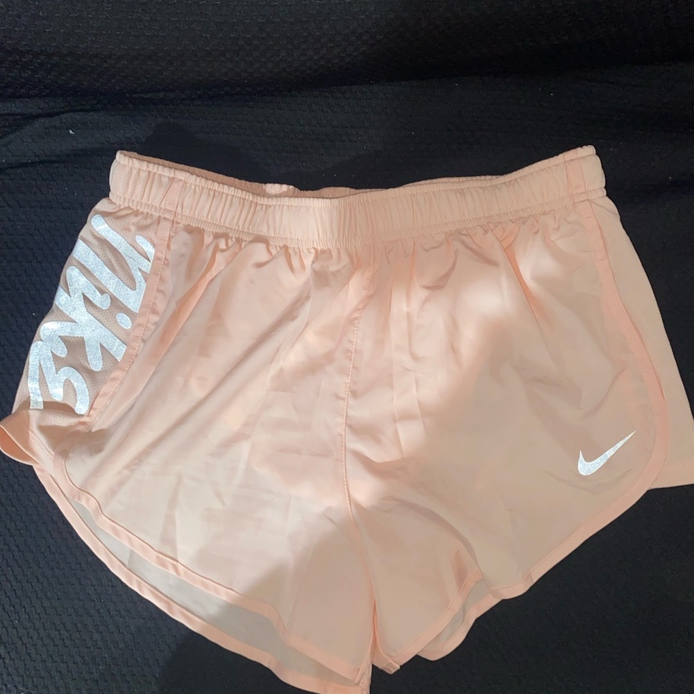 Nike Women's Light Pink Athletic Shorts
